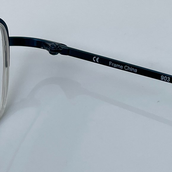 Nike Eyeglasses Frame Blue/Gray Metal Glasses Fram - Picture 5 of 16